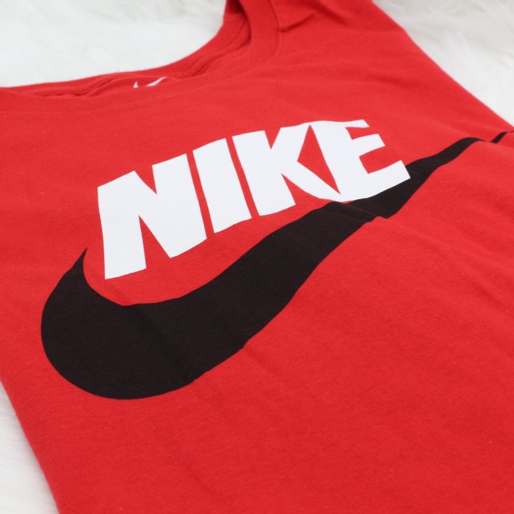 Nike Men's {RED} "Just Do It" Swoosh T-Shirt, NWOT